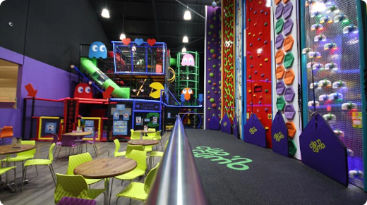 Picture of soft play and clip n climb at namco funscape braintree