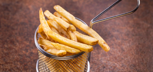 Plain skin on fries  