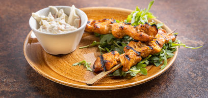 Clyde's Chicken Skewer